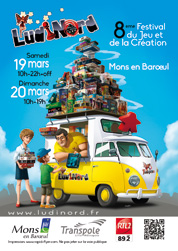 Affiche de LudiNord 2016