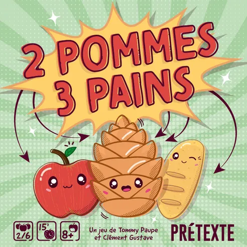 2 pommes 3 pains